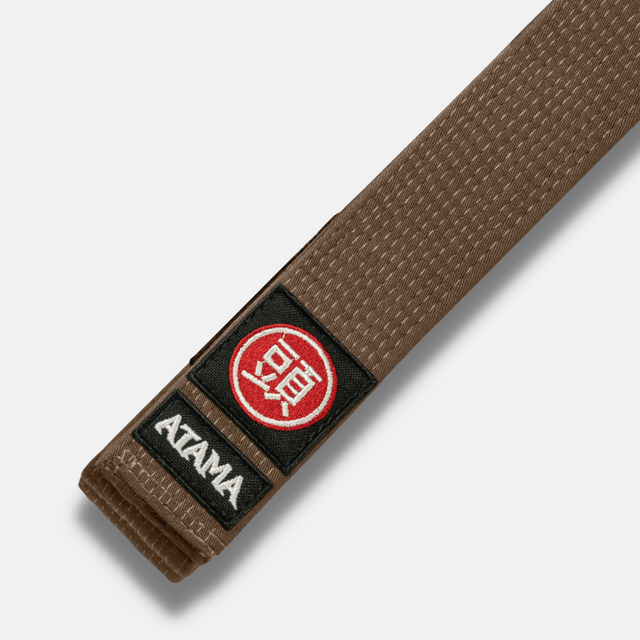 ATAMA Premium BJJ Belt -Brown
