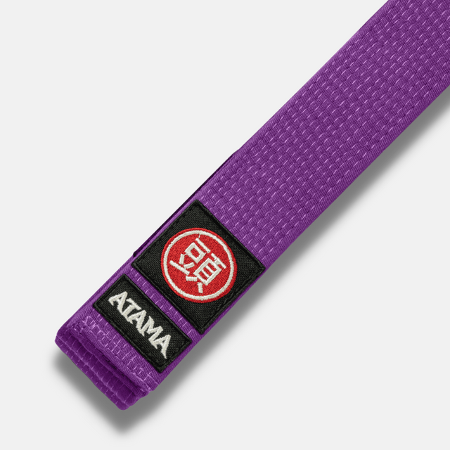 ATAMA Premium BJJ Belt -Purple